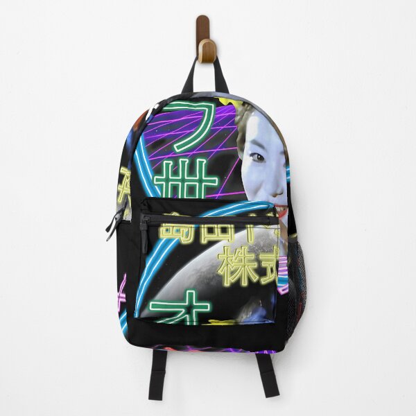 Item preview, Futuristic Neon Asian Geisha designed and sold by AarBrooks.