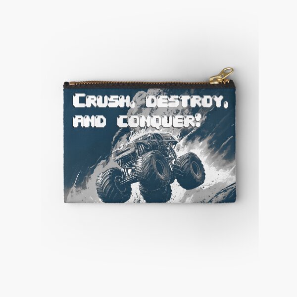 Item preview, Crush, destroy, and conquer! (MONSTER TRUCK) DESIGN for lovers and fans #3 designed and sold by UrbanTRIP.