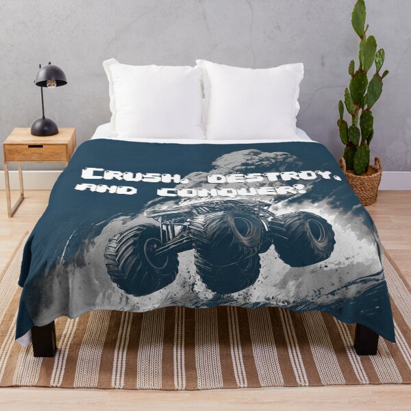 Item preview, Crush, destroy, and conquer! (MONSTER TRUCK) DESIGN for lovers and fans #3 designed and sold by UrbanTRIP.