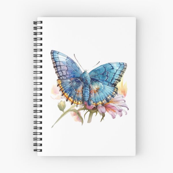 Item preview, Blue Butterfly | Elegant Nature Aesthetic Art designed and sold by Mandayartstudio.