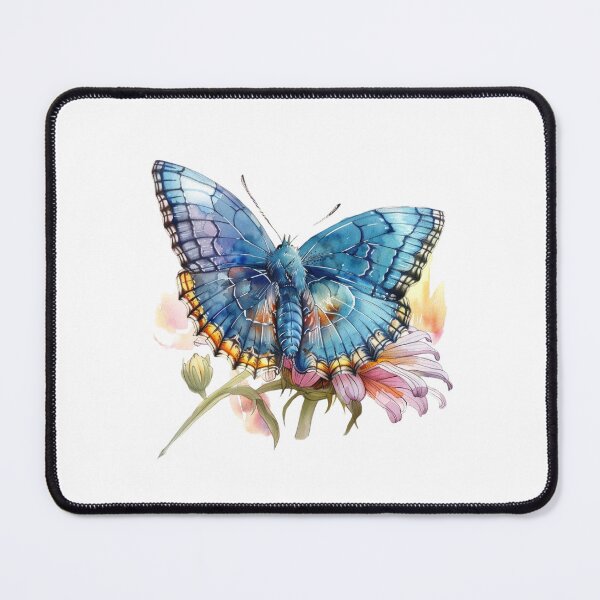 Item preview, Blue Butterfly | Elegant Nature Aesthetic Art designed and sold by Mandayartstudio.