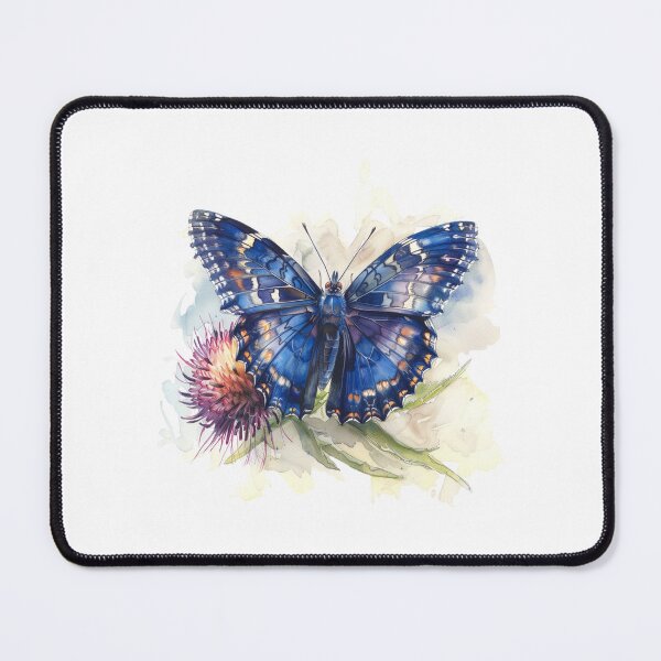 Item preview, Blue Butterfly | Elegant Nature Aesthetic Art designed and sold by Mandayartstudio.