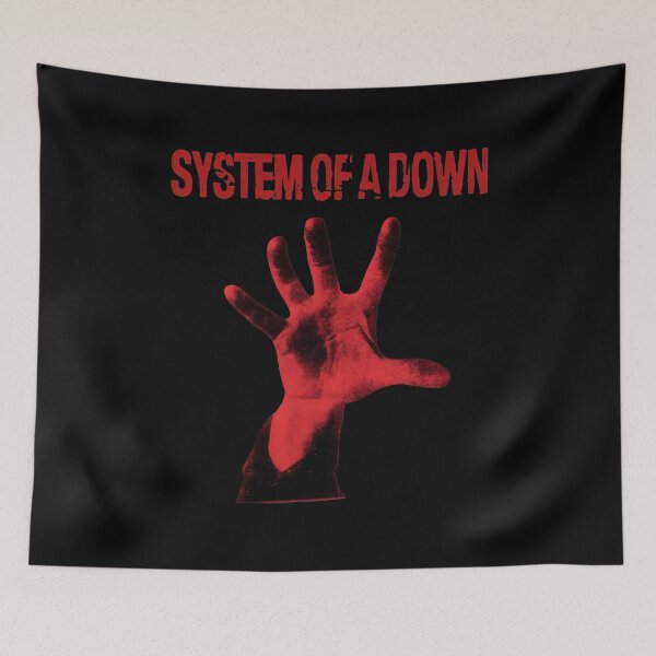 Item preview, System Of A Down Hand  Distressed Red designed and sold by PHYLLELLE15.