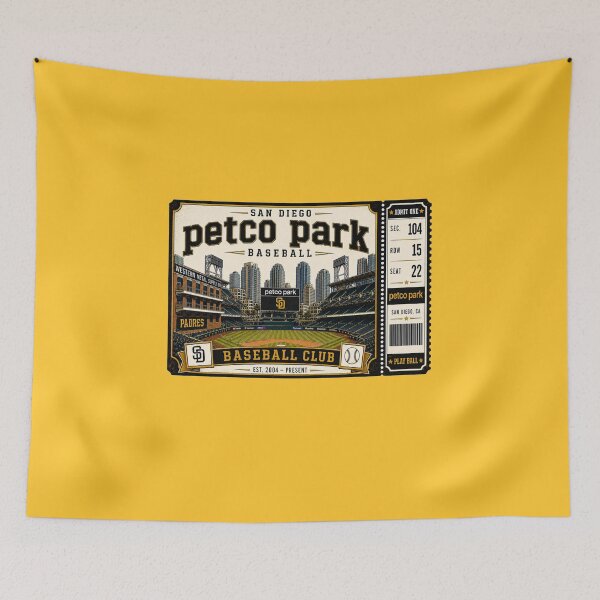 Item preview, Copy of San Diego Baseball Vintage Ticket Stub Jack Murphy Stadium Retro Classic Ballpark Design designed and sold by GhostDawgs.