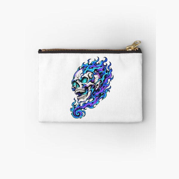 Item preview, Funny Flaming Skull Dark Fantasy Art Art designed and sold by elderberry.