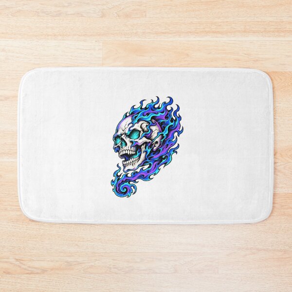 Item preview, Funny Flaming Skull Dark Fantasy Art Art designed and sold by elderberry.