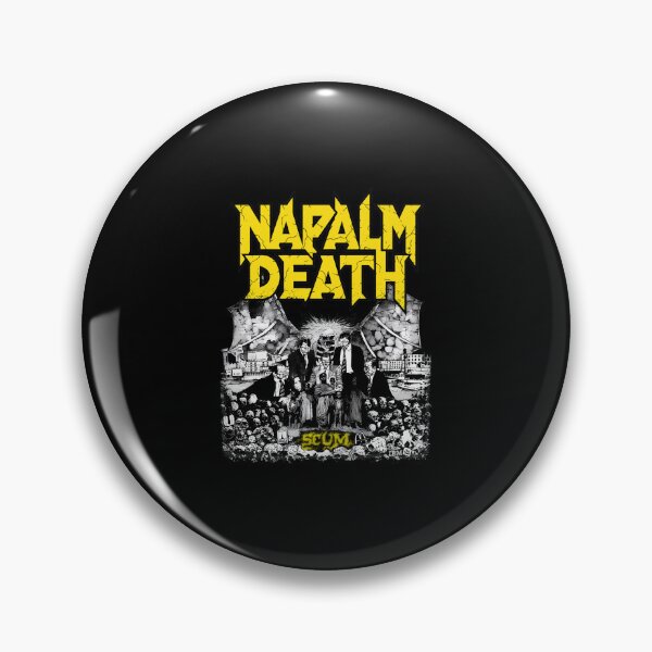 Item preview, Napalm Death Scum Logo Extreme Music  designed and sold by PHYLLELLE15.