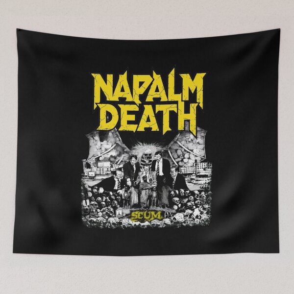 Item preview, Napalm Death Scum Logo Extreme Music  designed and sold by PHYLLELLE15.
