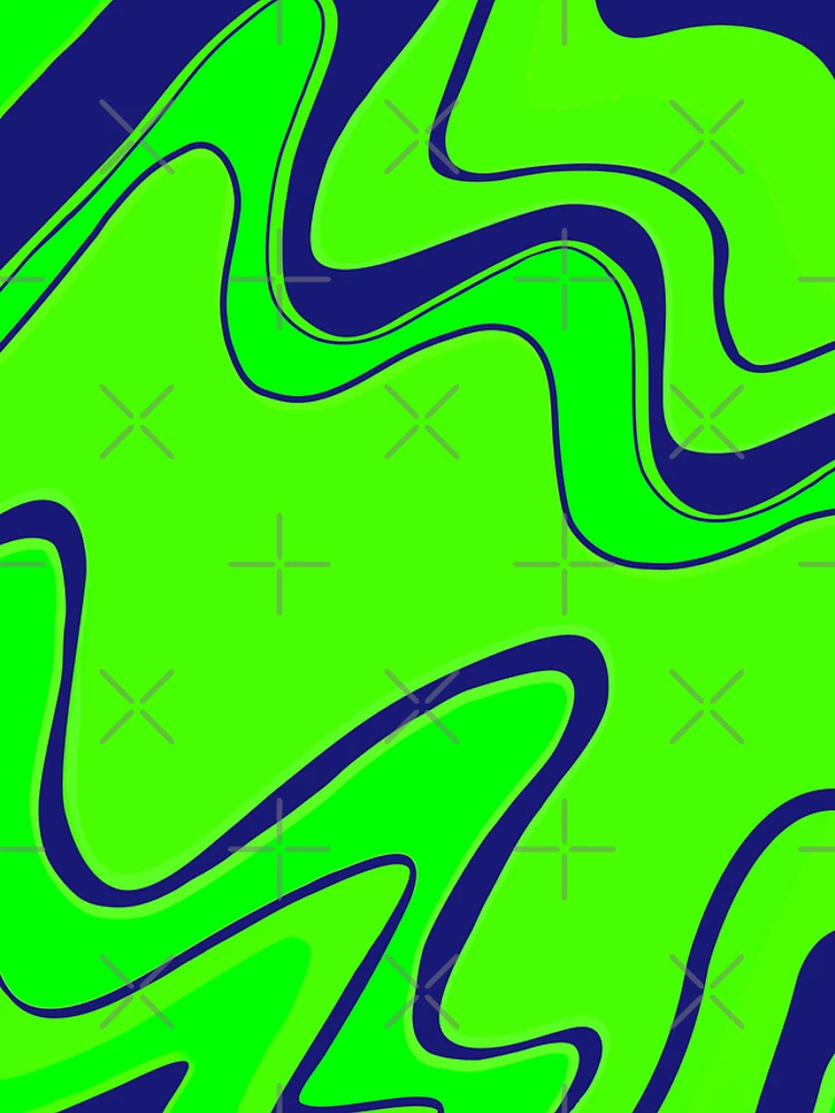 Thumbnail 5 of 5, iPhone Case, Pop Art green Ripples designed and sold by Roco47.