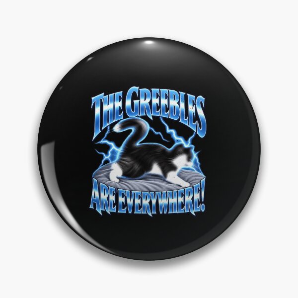 Item preview, Funny The Greebles Are Everywhere Cat Humor Art designed and sold by elderberry.