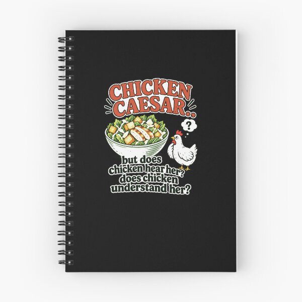 Item preview, Does Chicken Understand Her? Chicken Caesar Food Pun designed and sold by elderberry.