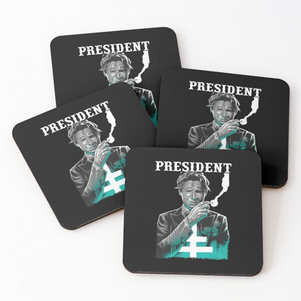 Item preview, President Smoking Inverted Cross Statement designed and sold by KAMILANDOVAL.