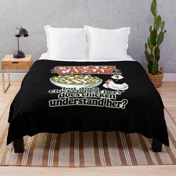 Item preview, Does Chicken Understand Her? Chicken Caesar Food Pun designed and sold by elderberry.