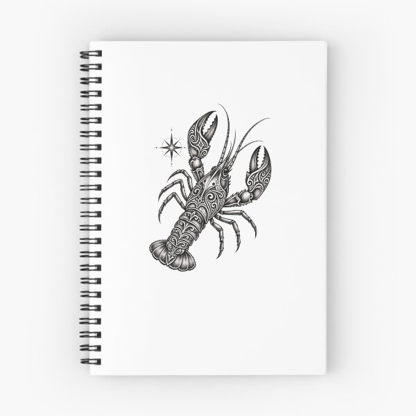 Item preview, Funny Ornate crawfish Illustration Art designed and sold by elderberry.