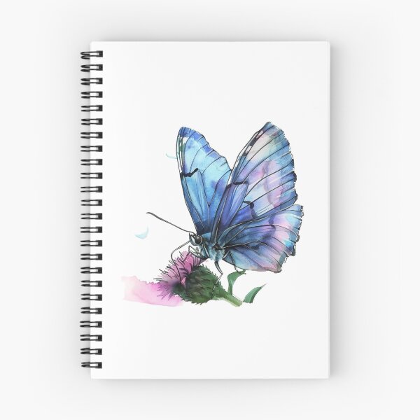 Item preview, Blue Butterfly | Elegant Nature Aesthetic Art designed and sold by Mandayartstudio.