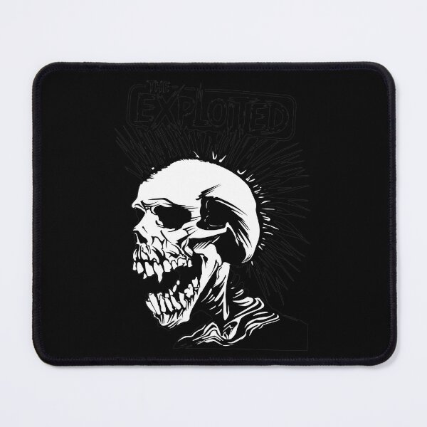 Item preview, The Exploited Spiked Skull  Print designed and sold by KAMILANDOVAL.
