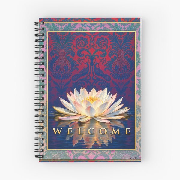 Item preview, Lotus Welcome designed and sold by Laeton Designs.