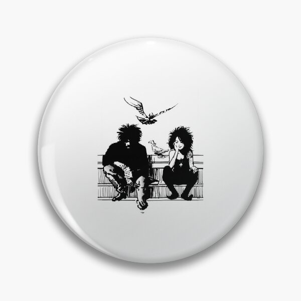 Item preview, Monochrome Comic Art Seated Figures and Birds designed and sold by PHYLLELLE15.