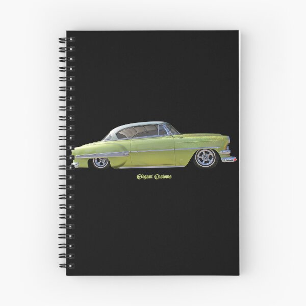 Item preview, 1954 Bel Air metal flake Dust of an Angel no text, Kustom, Hot Rod, Muscle Car designed and sold by Elegant Customs.