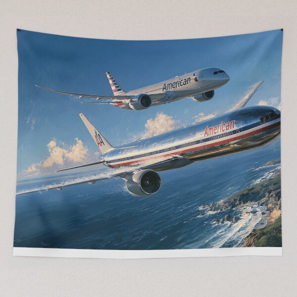 Item preview, Vuelo costero de American Airlines designed and sold by Skyframe Aviation.