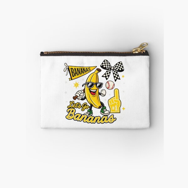 Item preview, Retro Fun Banana Baseball Fan  designed and sold by SolimanPav.