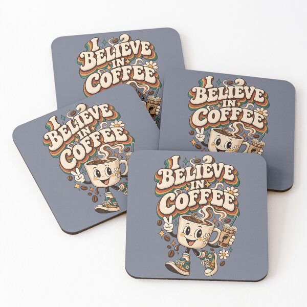 Item preview, I Believe In Coffee designed and sold by CTStylesIt.
