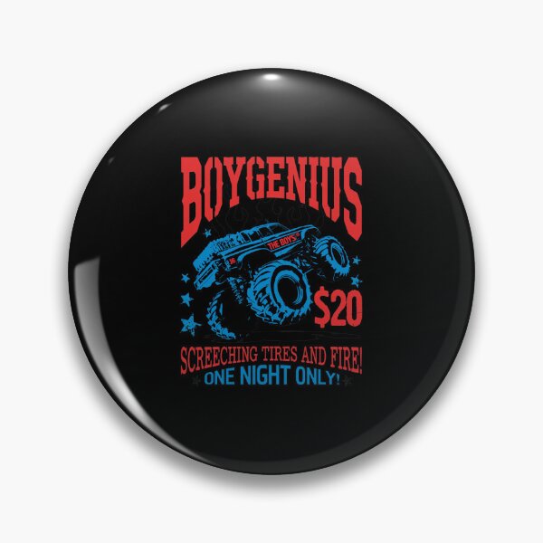 Item preview, Boygenius Monster Truck Rally Vintage Style  designed and sold by PHYLLELLE15.
