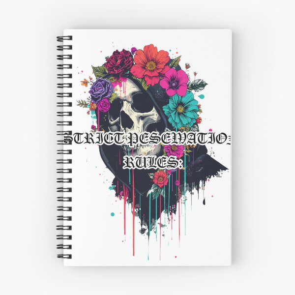 Item preview, Floral Skull In Hood Dripping Colors Vibe designed and sold by PHYLLELLE15.