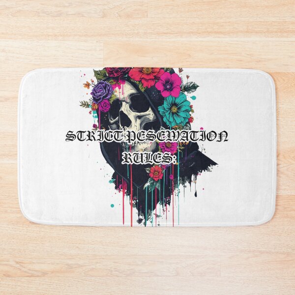 Item preview, Floral Skull In Hood Dripping Colors Vibe designed and sold by PHYLLELLE15.