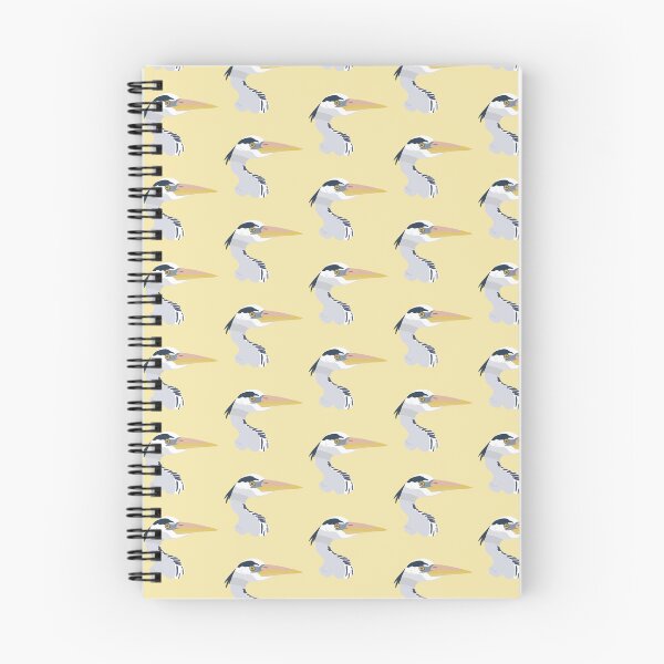 Item preview, CBS Sticker - Grey Heron designed and sold by ClumsyPillbug.