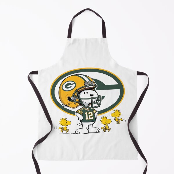 Item preview, Snoopy And Woodstock Green Bay Packers Football Fan Game Day designed and sold by DamianRoy88.