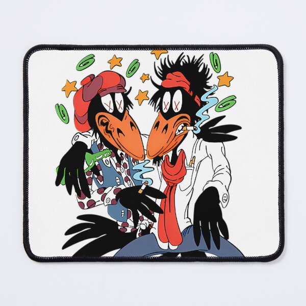Item preview, Cartoon Crows Smoking And Dancin Rock Band designed and sold by Unique-Global.