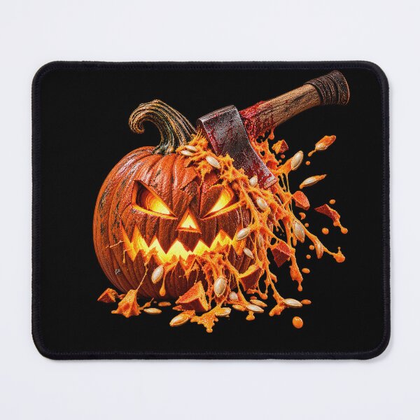 Item preview, Jack-O’-Lantern Gets the Axe designed and sold by Ray's Photos & Art.