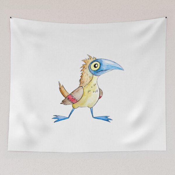 Item preview, Long-Beak Bird Monster designed and sold by Friendlyodditi.