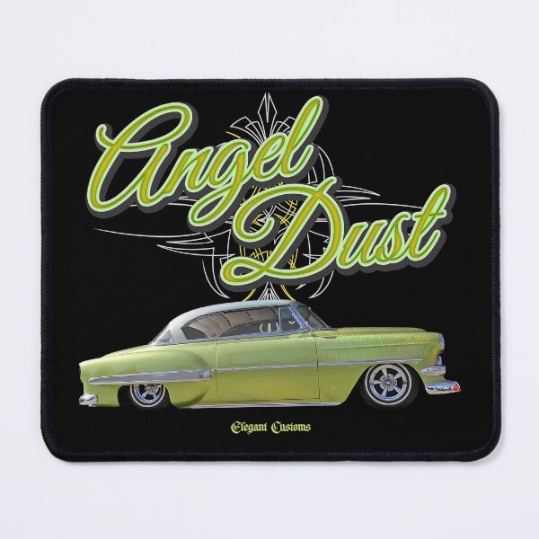 Item preview, 1954 Bel Air metal flake Dust of an Angel with text - Lowrider, Kustom, Hot Rod, Muscle Car designed and sold by Elegant Customs.