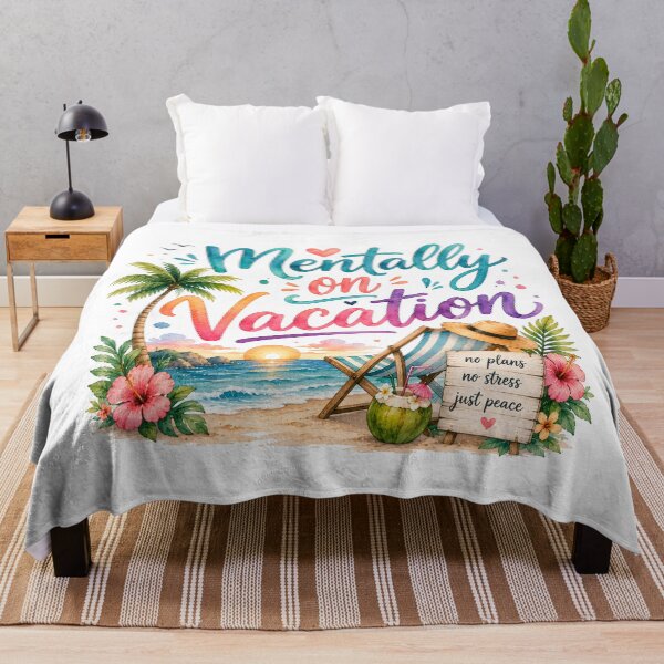 Item preview, Mentally on vacation designed and sold by nimmitrends.