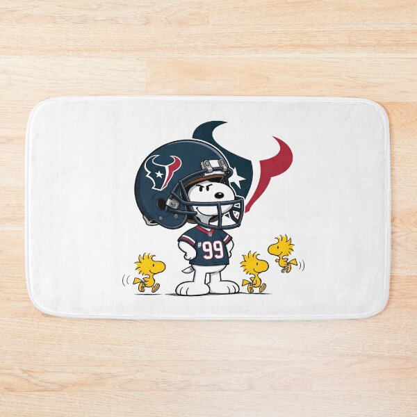 Item preview, Snoopy And Woodstock Houston Texans Football Fan Game Day designed and sold by DamianRoy88.
