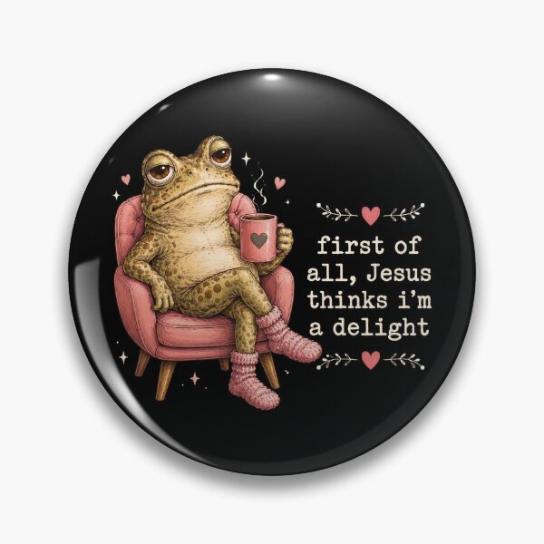 Item preview, First Of All, Jesus Thinks I'm A Delight designed and sold by Beanimilki.