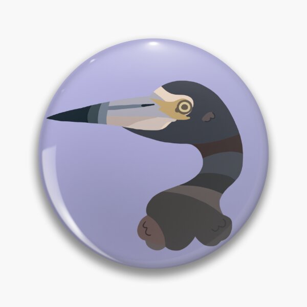 Item preview, CBS Sticker - Little Blue Heron designed and sold by ClumsyPillbug.