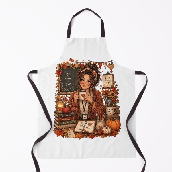 Item preview, Teacher Fuel Autumn Coffee Mug - Cozy Fall Teach Inspire Grow Gift designed and sold by FestivityFinds.
