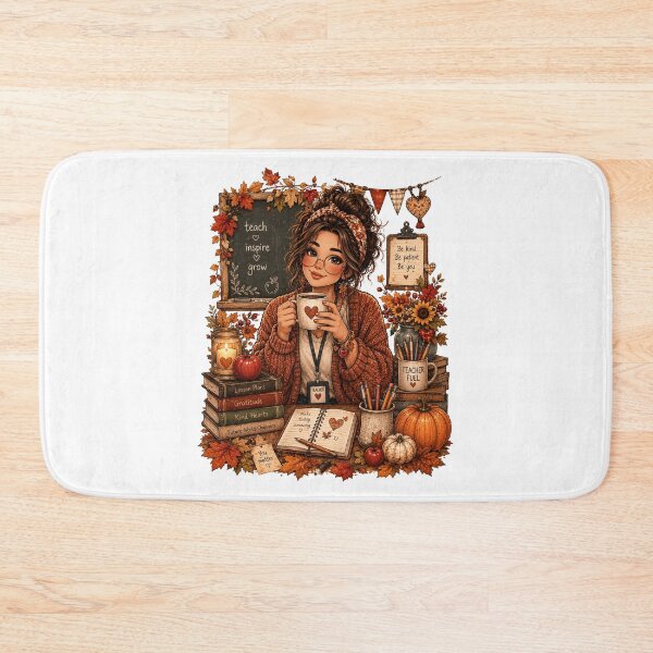 Item preview, Teacher Fuel Autumn Coffee Mug - Cozy Fall Teach Inspire Grow Gift designed and sold by FestivityFinds.