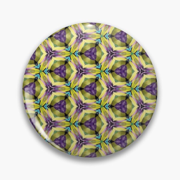 Item preview, Purple Pansy Pattern designed and sold by Shy Fractal Designs.