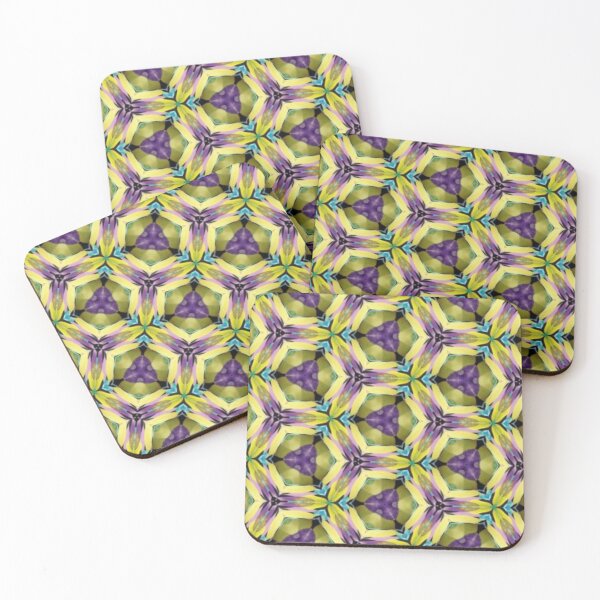 Item preview, Purple Pansy Pattern designed and sold by Shy Fractal Designs.