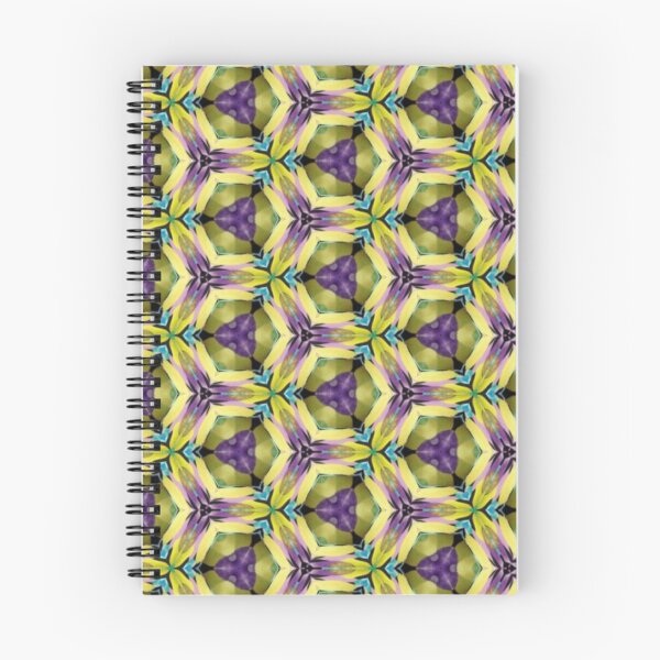 Item preview, Purple Pansy Pattern designed and sold by Shy Fractal Designs.