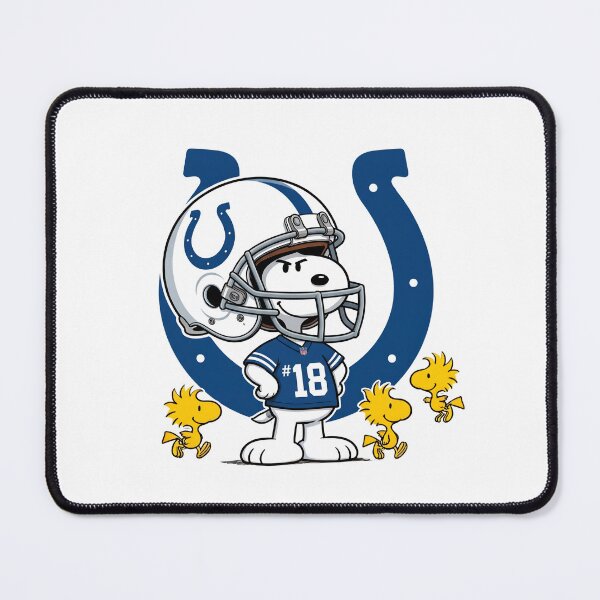 Item preview, Snoopy And Woodstock Indianapolis Colts Football Fan Game Day designed and sold by DamianRoy88.
