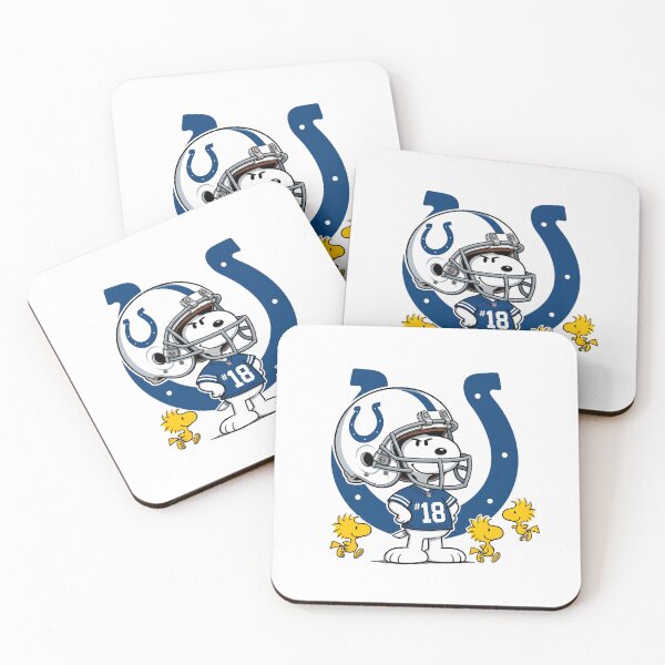 Item preview, Snoopy And Woodstock Indianapolis Colts Football Fan Game Day designed and sold by DamianRoy88.