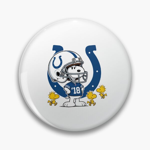 Item preview, Snoopy And Woodstock Indianapolis Colts Football Fan Game Day designed and sold by DamianRoy88.
