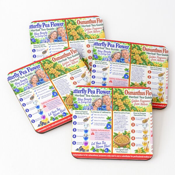 Item preview, Butterfly Pea and Osmanthus Guide designed and sold by New Wave Artworks & Odds &Ends.