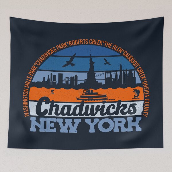 Item preview, Chadwicks New York Sunset Retro Vintage Local Pride Logo designed and sold by CRHPOD20.