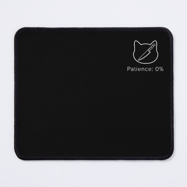 Item preview, Patience: 0% | Funny Cat Humor | Cat Operating System designed and sold by ContigoART.